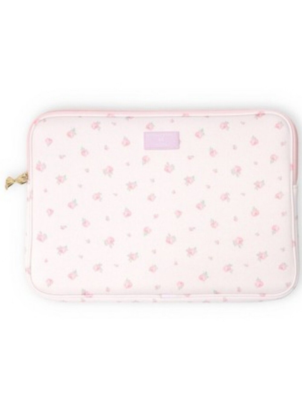 NWT LoveShackFancy x Target Yoobi Floral Laptop Sleeve - Strawberry Macaroon